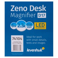 Лупа настольная Levenhuk Zeno Desk D17 модель 74104 от Levenhuk