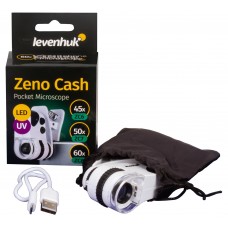 Микроскоп карманный для проверки денег Levenhuk Zeno Cash ZC7 модель 74110 от Levenhuk