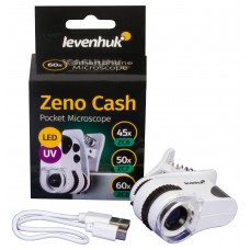 Микроскоп карманный для проверки денег Levenhuk Zeno Cash ZC7 модель 74110 от Levenhuk