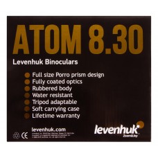 Бинокль Levenhuk Atom 8x30 модель 74154 от Levenhuk