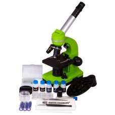 Микроскоп Bresser Junior Biolux SEL 40–1600x, зеленый модель 74319 от Bresser