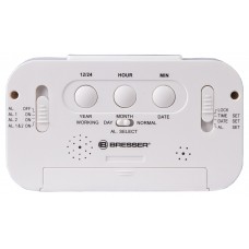 Часы настольные Bresser MyTime Duo LCD, белые модель 74602 от Bresser