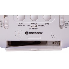 Часы настольные Bresser MyTime Duo LCD, белые модель 74602 от Bresser