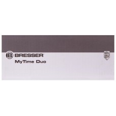 Часы настольные Bresser MyTime Duo LCD, белые модель 74602 от Bresser