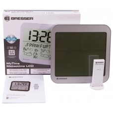 Часы настенные Bresser MyTime Meteotime LCD, белые модель 74649 от Bresser