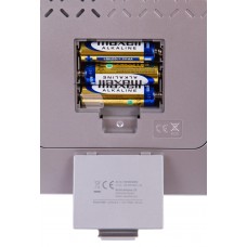 Часы настенные Bresser MyTime Meteotime LCD, белые модель 74649 от Bresser