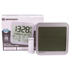Часы настенные Bresser MyTime Meteotime LCD, белые модель 74649 от Bresser