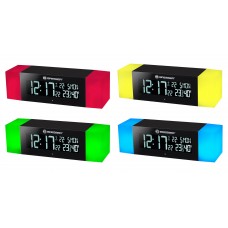 Радио с будильником и термометром Bresser MyTime Sunrise Bluetooth, черное модель 74663 от Bresser