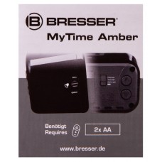 Часы Bresser MyTime Amber, черные модель 74666 от Bresser