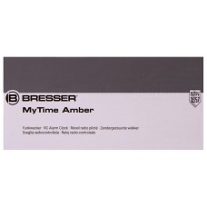 Часы Bresser MyTime Amber, черные модель 74666 от Bresser