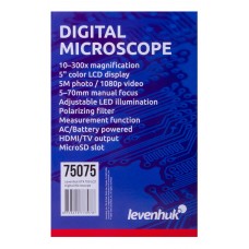 Микроскоп цифровой Levenhuk DTX 700 LCD модель 75075 от Levenhuk