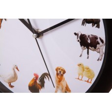 Часы настенные Bresser Junior, 25 см, с животными модель 75315 от Bresser