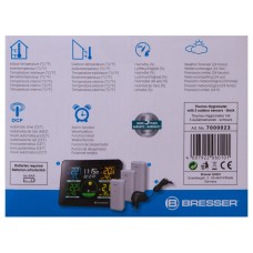 Метеостанция Bresser Thermo Hygro Quadro NLX с тремя датчиками модель 75319 от Bresser