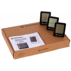 Гигрометр и термометр Bresser Temeo Hygro, набор 3 шт., черный модель 75688 от Bresser