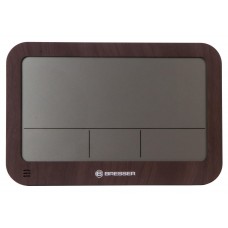 Часы настенные/настольные Bresser MyTime MC LCD в корпусе под дерево модель 75695 от Bresser
