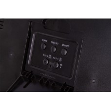 Часы настенные/настольные Bresser MyTime MC LCD в корпусе под дерево модель 75695 от Bresser