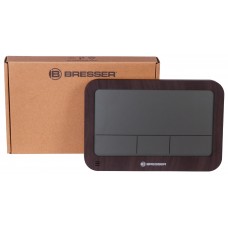 Часы настенные/настольные Bresser MyTime MC LCD в корпусе под дерево модель 75695 от Bresser