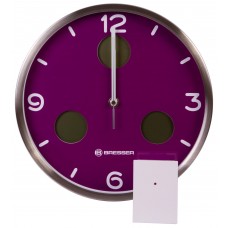 Часы настенные Bresser MyTime io NX Thermo/Hygro, 30 см, зеленые модель 76461 от Bresser