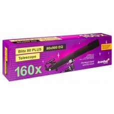 Телескоп Levenhuk Blitz 80 PLUS модель 77110 от Levenhuk