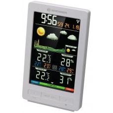 Метеостанция Bresser ClimaTemp WS с цветным дисплеем, белая модель 77563 от Bresser