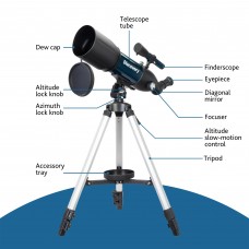 Телескоп Discovery Sky Trip ST80 с книгой модель 77870 от Discovery