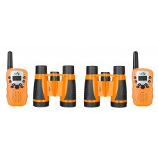 Комплект раций и биноклей Levenhuk LabZZ WTT10 Orange модель 79671 от Levenhuk