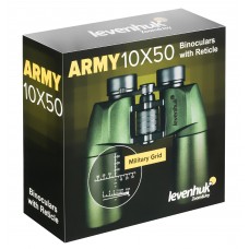 Бинокль Levenhuk Army 10x50 с сеткой модель 81934 от Levenhuk