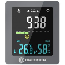 Гигрометр Bresser Air Quality Smile с датчиком CO2, серый модель 78439 от Bresser