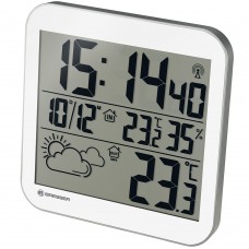 Часы настенные Bresser MyTime LCD, белые модель 75696 от Bresser