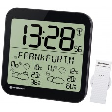 Часы настенные Bresser MyTime Meteotime LCD, черные модель 74648 от Bresser