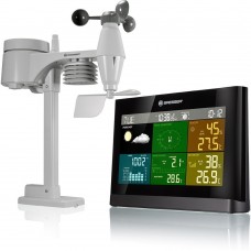 Метеостанция Bresser Comfort 5 в 1 с цветным дисплеем, черная модель 74652 от Bresser