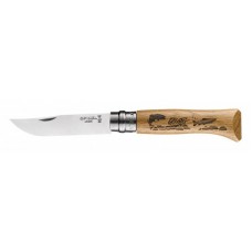 Нож Opinel серии Tradition Animalia №08, клинок 8,5см, рыба модель 002334 от Opinel
