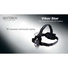 Фонарь Nextorch Viker Star налобный, 225 люмен модель Viker Star от NexTORCH