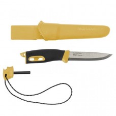 Нож Morakniv Companion Spark, с огнивом, жёлтый модель 13573 от Morakniv