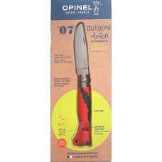 Нож Opinel серии Specialists Outdoor Junior №07, красный/серый модель 001897 от Opinel