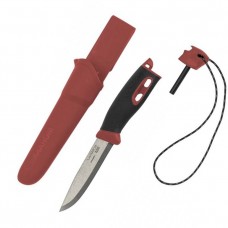 Нож Morakniv Companion Spark, с огнивом, бордовый модель 13571 от Morakniv