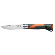 Нож Opinel серии Specialists Outdoor Junior №07, хаки/оранж