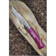 Нож Opinel серии Tradition Colored №07, цвет - фиолетовый, темляк модель 001444 от Opinel