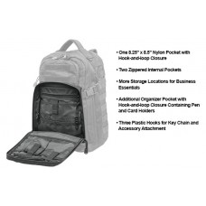 Рюкзак UTG тактический 1-Day чёрный модель PVC-P124B от Leapers