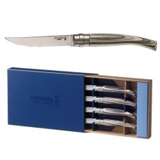 Набор ножей Opinel серии Table Chic №10 - 4шт., рукоять - береза модель 001829 от Opinel