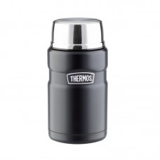 Термос для еды THERMOS KING SK3020 0.71L, складная ложка, чёрный модель 918093 от Thermos