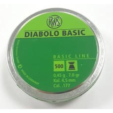 Пульки RWS Diabolo Basic 4,5 мм (500 шт)