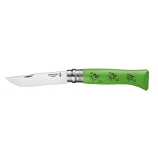 Нож Opinel серии Tradition TourDeFrance №08, зеленый