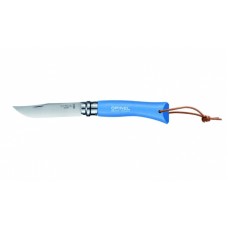 Нож Opinel серии Tradition Colored №07, цвет - голубой, темляк модель 001441 от Opinel