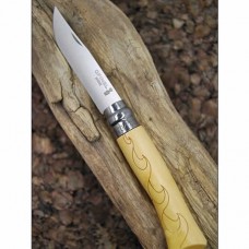 Нож Opinel серии Tradition Nature №07, рисунок - волны модель 001552 от Opinel