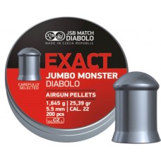 Пульки JSB Exact Jumbo Monster 5,5 мм (5.52) (200 шт) модель JSBEJM1645 от JSB