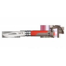 Нож Opinel серии Specialists Outdoor №08, красный/серый модель 001714 от Opinel