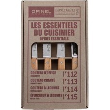Набор ножей Opinel серии Les Essentiels №112/113/114/115 - 4шт. модель 001300 от Opinel