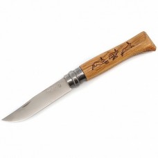 Нож Opinel серии Tradition Animalia №08, клинок 8,5см, заяц модель 002333 от Opinel