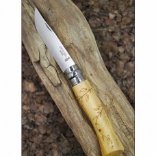 Нож Opinel серии Tradition Nature №07, рисунок - листья модель 001551 от Opinel